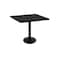 Holland Bar Stool Co 30" 214 Black Table, 30" x 30" Square Top 214-1630BW30SQ - alternate 1